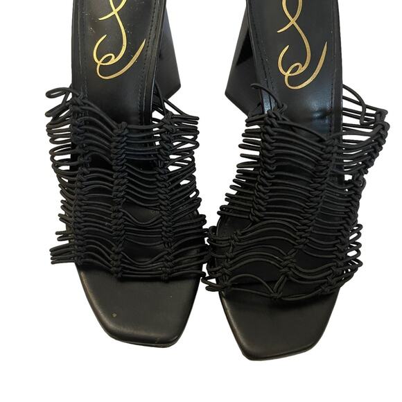 Sam Edelman Black Laurette Block Heel Mules - Picture 6 of 10